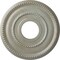 Ekena Millwork Valeriano Ceiling Medallion (Fits Canopies up to 6 1/4"), 12 1/8"OD x 3 5/8"ID x 3/4"P, Flash Gold CM12VAFLS - alternate 1